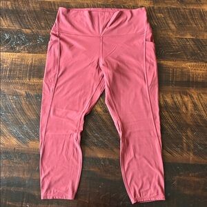 Lululemon (14) Align 23” side pockets Mulled Wine